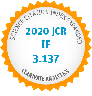 Science Citation Index Expanded - 2020 JCR IP 3.137 - Clarivate Analytics